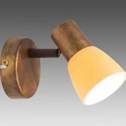 Luminaires Brilliant Spot mural Brilliant Luca Cuivre, 1 lumière