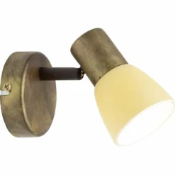 Luminaires Brilliant Spot mural Brilliant Luca Cuivre, 1 lumière