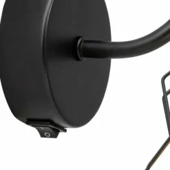 Luminaires Brilliant Spot mural Brilliant Noris Noir, 1 lumière* Spots Et Projecteurs