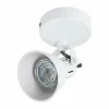 Luminaires Eglo Spot mural EGLO SERAS LED Blanc, 1 lumière* Spots Et Projecteurs