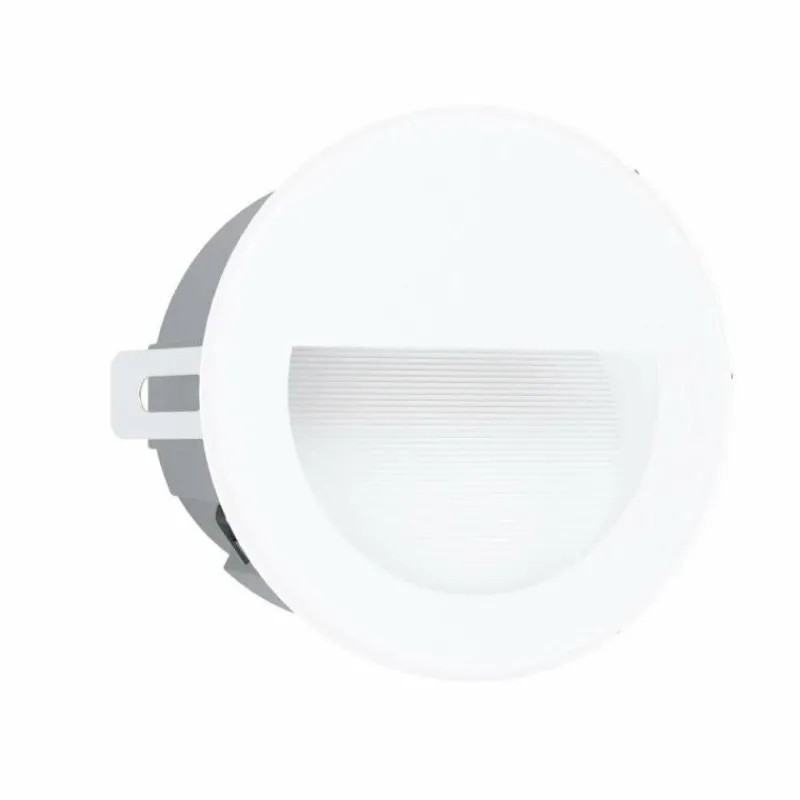 Luminaires Eglo Spot mural encastré Eglo ARACENA LED Noir, Blanc, 1 lumière