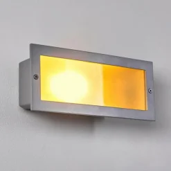 hofstein Spot mural encastré Peria Blanc, 1 lumière