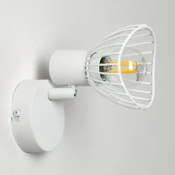 hofstein Spot mural Holbol Blanc, 1 lumière