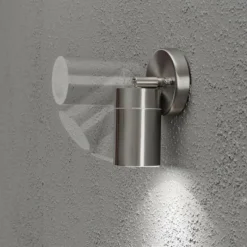 Luminaires Konstsmide Spot mural Konstsmide Modena Acier inoxydable, 1 lumière