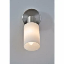 Luminaires Reality Spot mural Reality Acier inoxydable, Blanc, 1 lumière