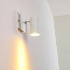 hofstein Spot mural Zuoz Blanc, 1 lumière