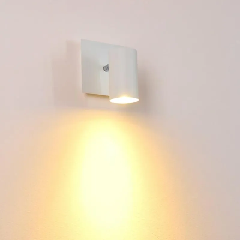 hofstein Spot mural Zuoz Blanc, 1 lumière