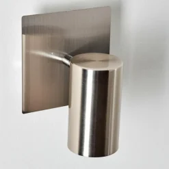 hofstein Spot mural Zuoz Nickel mat, 1 lumière