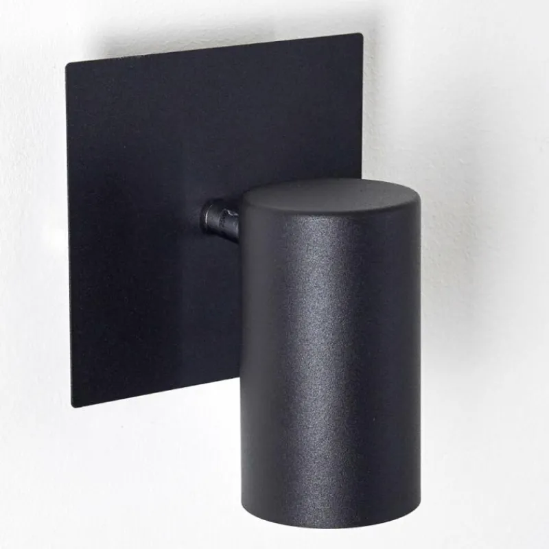 hofstein Spot mural Zuoz Noir, 1 lumière