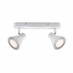 Luminaires Scandinaves-Luminaires Nordlux Spot Nordlux EIK Blanc, 2 lumières