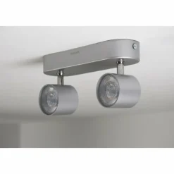 Luminaires Philips Spot Philips STAR LED Aluminium, Acier inoxydable, 2 lumières* Éclairage Led