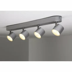 Luminaires Philips Spot Philips STAR LED Aluminium, Acier inoxydable, 4 lumières* Éclairage Led