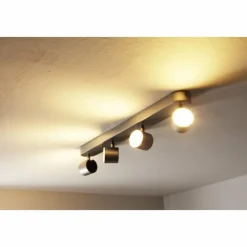 Luminaires Philips Spot Philips STAR LED Aluminium, Acier inoxydable, 4 lumières* Éclairage Led