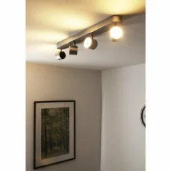 Luminaires Philips Spot Philips STAR LED Aluminium, Acier inoxydable, 4 lumières* Éclairage Led