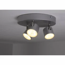 Luminaires Philips Spot Philips STAR LED Aluminium, Acier inoxydable, 3 lumières* Spots Et Projecteurs