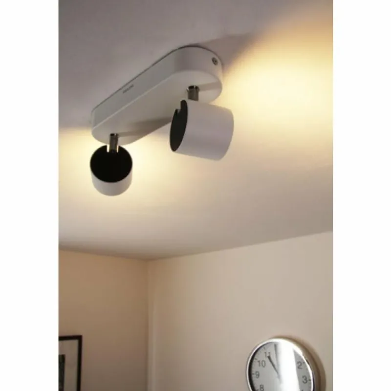 Luminaires Philips Spot Philips STAR LED Blanc, 2 lumières* Éclairage Led