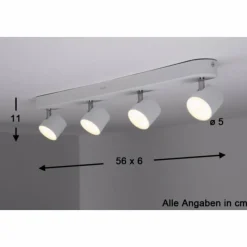 Luminaires Philips Spot Philips STAR LED Blanc, 4 lumières* Éclairage Led