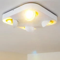 hofstein Spot plafond Granada LED Blanc, 4 lumières
