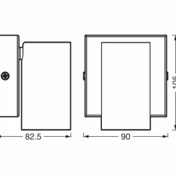 Luminaires Ledvance Spot Plafonnier LED Noir, 1 lumière* Éclairage Led