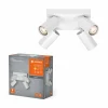 Luminaires Ledvance Spot Plafonnier LED Blanc, 4 lumières* Éclairage Led