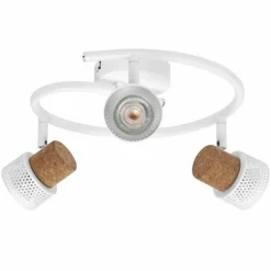 Lampes En Bois-Luminaires Ledvance Spot Plafonnier LED Blanc, 3 lumières