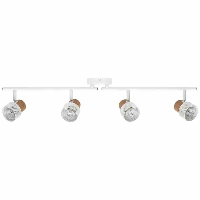 Lampes En Bois-Luminaires Ledvance Spot Plafonnier LED Blanc, 4 lumières