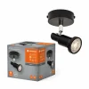 Luminaires Ledvance Spot Plafonnier LED Noir, 1 lumière* Éclairage Led