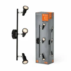 Luminaires Ledvance Spot Plafonnier LED Noir, 3 lumières* Éclairage Led