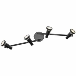 Luminaires Ledvance Spot Plafonnier LED Noir, 4 lumières* Éclairage Led