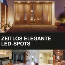 Luminaires Ledvance Spot Plafonnier LED Blanc, 2 lumières* Éclairage Led