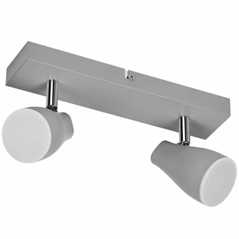 Luminaires Ledvance Spot Plafonnier LED Gris, 2 lumières* Éclairage Led