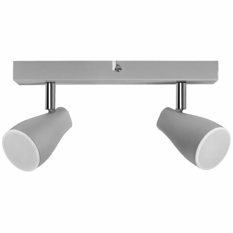 Luminaires Ledvance Spot Plafonnier LED Gris, 2 lumières* Éclairage Led