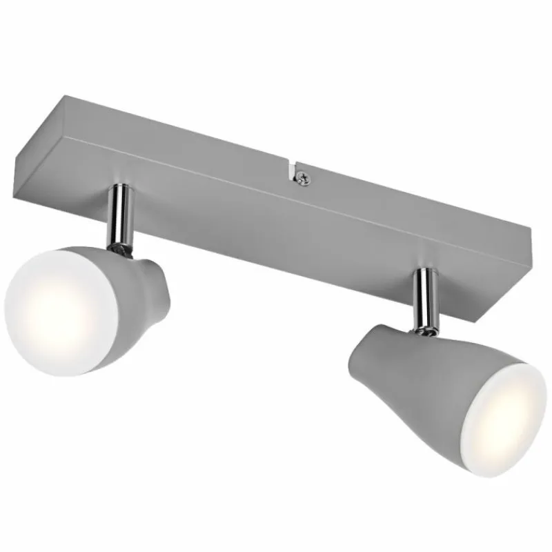 Luminaires Ledvance Spot Plafonnier LED Gris, 2 lumières* Éclairage Led