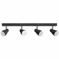 Luminaires Ledvance Spot Plafonnier LED Noir, 4 lumières* Éclairage Led