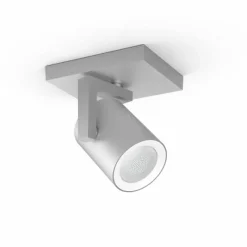 Luminaires Philips Spot pour plafond et mur, kit d'extension Philips Hue Ambiance White & Color Argenta Argenté, 1 lumière, Changeur de couleurs