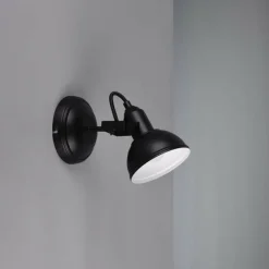 Luminaires Reality Spot Reality GINA Noir, 1 lumière* Spots Et Projecteurs