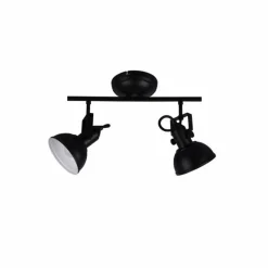 Luminaires Reality Spot Reality GINA Noir, 2 lumières* Spots Et Projecteurs