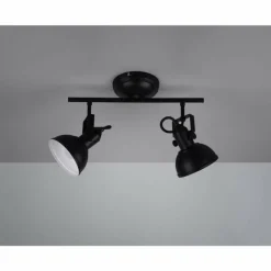 Luminaires Reality Spot Reality GINA Noir, 2 lumières* Spots Et Projecteurs