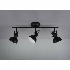 Luminaires Reality Spot Reality GINA Noir, 3 lumières* Spots Et Projecteurs