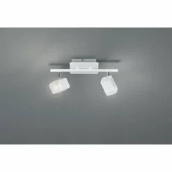 Luminaires Reality Spot Reality ROUBAIX LED Blanc, 2 lumières* Éclairage Led