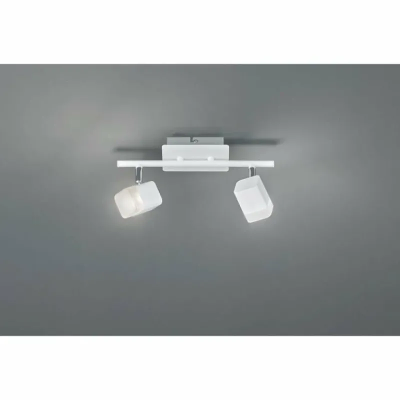 Luminaires Reality Spot Reality ROUBAIX LED Blanc, 2 lumières* Éclairage Led