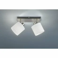 Luminaires Reality Spot Reality TOMMY Nickel mat, 2 lumières* Spots Et Projecteurs
