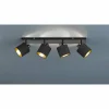 Lampes En Tissu-Luminaires Reality Spot Reality TOMMY Noir, 4 lumières