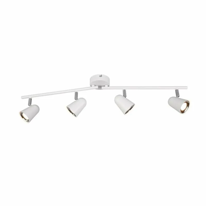 Luminaires Reality Spot Reality TOULOUSE LED Blanc, 4 lumières* Éclairage Led