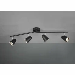 Luminaires Reality Spot Reality TOULOUSE LED Noir, 4 lumières* Éclairage Led