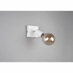 Luminaires Reality Spot Reality Vannes Blanc, 1 lumière* Spots Et Projecteurs