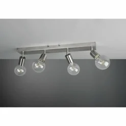 Luminaires Reality Spot Reality Vannes Nickel mat, 4 lumières