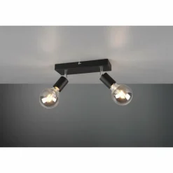 Luminaires Reality Spot Reality Vannes Noir, 2 lumières* Spots Et Projecteurs