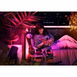 Luminaires Philips Spot, set de 3 de base Philips Hue Ambiance White & Color WACA Lily LED Noir, 1 lumière, Changeur de couleurs