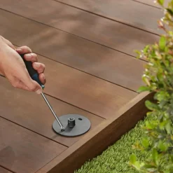 Luminaires Philips Spot Spot de jardin LED Noir, 1 lumière, Changeur de couleurs